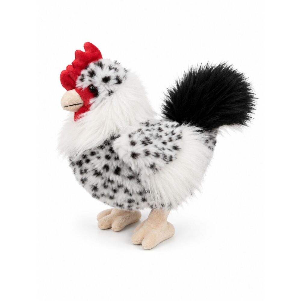 Tiger Tale Toys Rambles Rooster Plush 14" Realistic Chicken Stuffed Animal